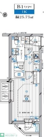 レガリス蒲田の物件間取画像